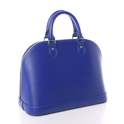 Louis Vuitton Epi Alma PM Blueberry 3 of 9