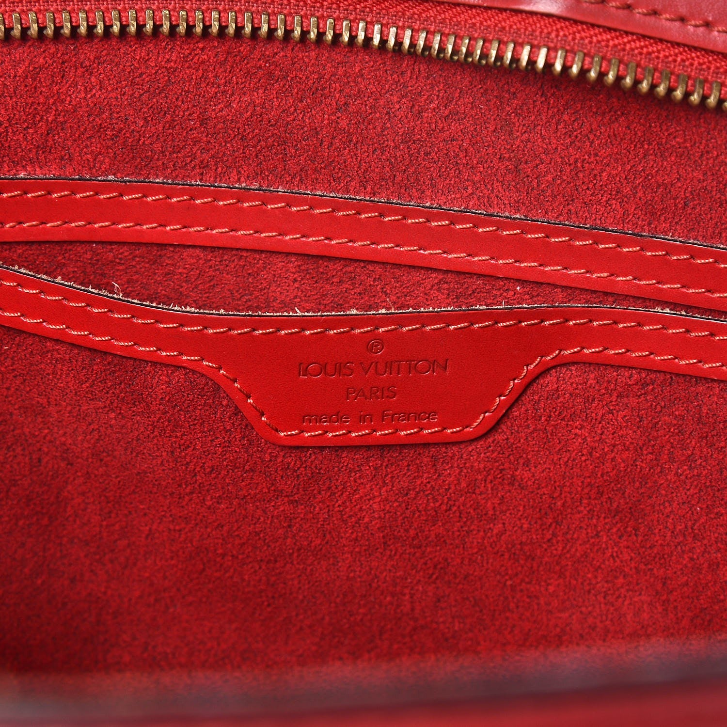 Louis Vuitton Epi Saint Jacques PM Castillan Red 6 of 32