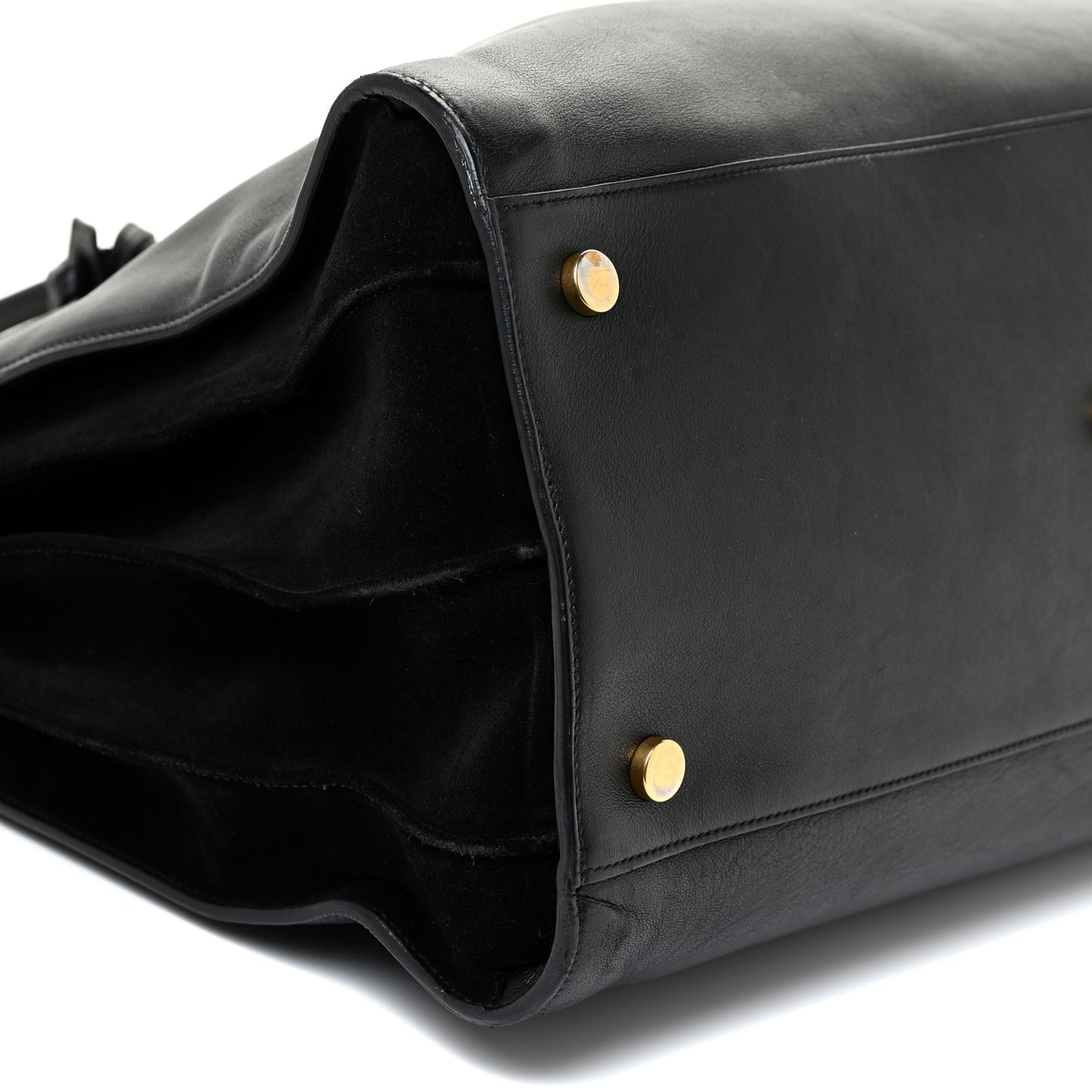 Calfskin Large Sac De Jour Carryall Black