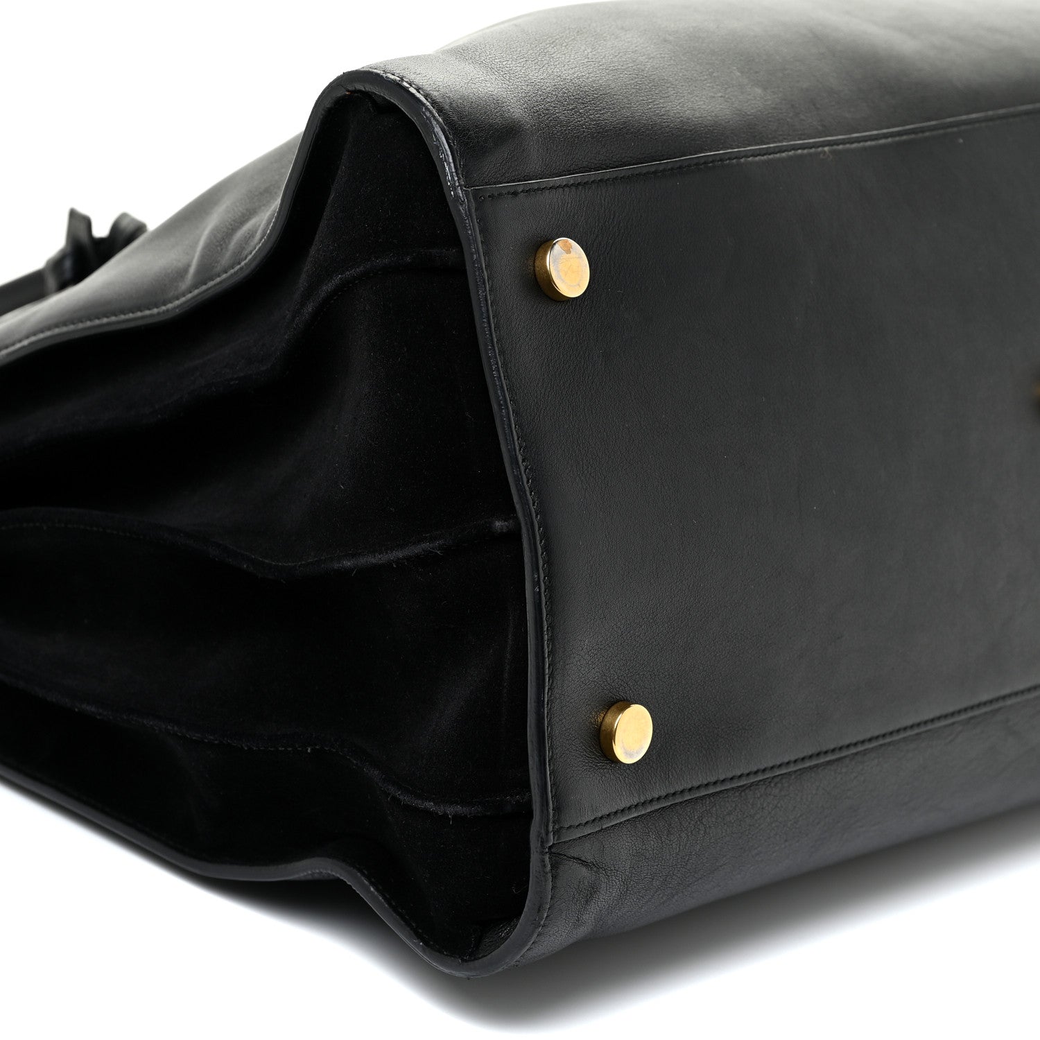 Saint Laurent Calfskin Large Sac De Jour Carryall Black 9 of 21