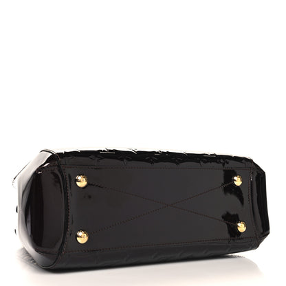 Louis Vuitton Vernis Montaigne MM Amarante 4 of 10