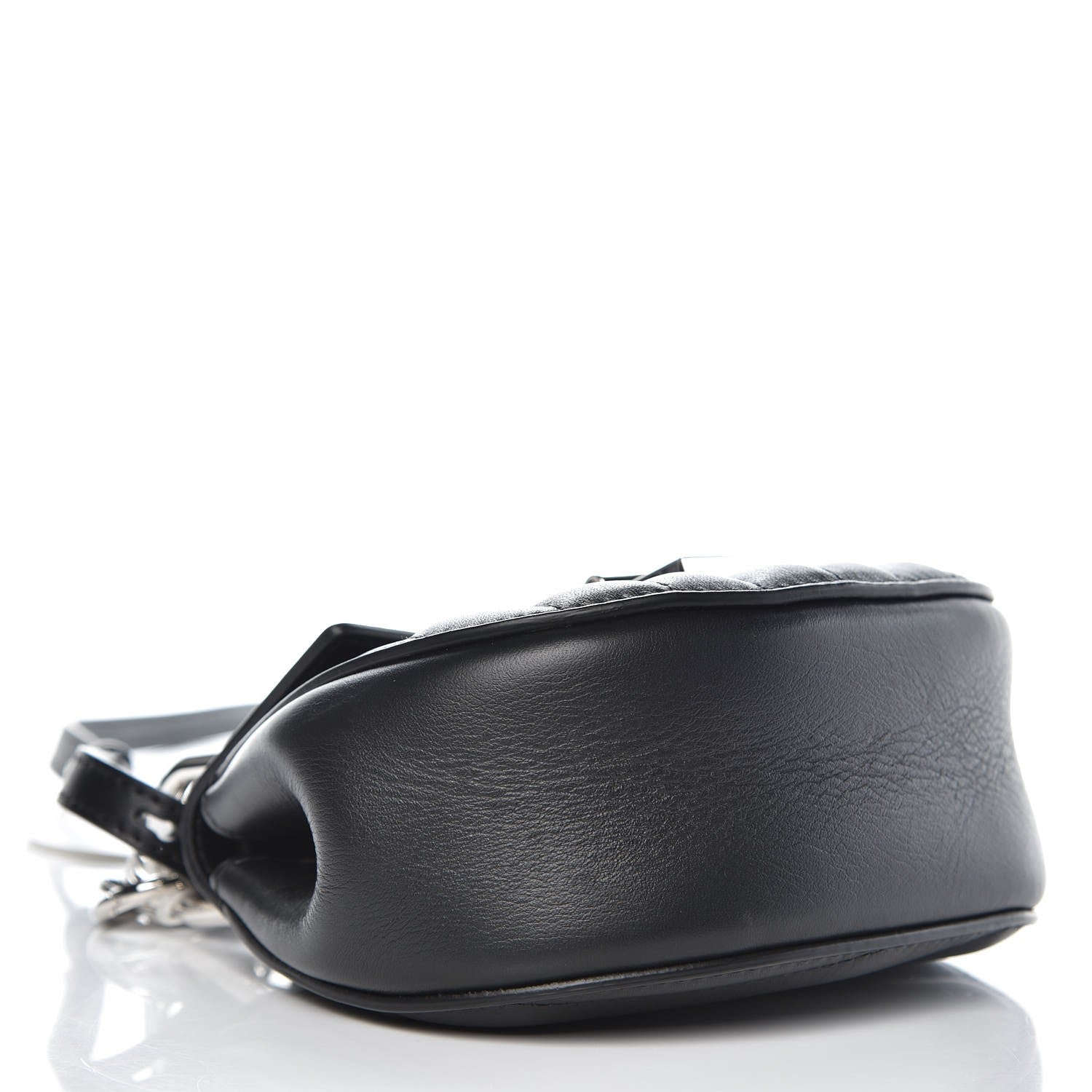 Chloe Calfskin Quilted Nano Drew Bijou Shoulder Bag Black 4 of 6