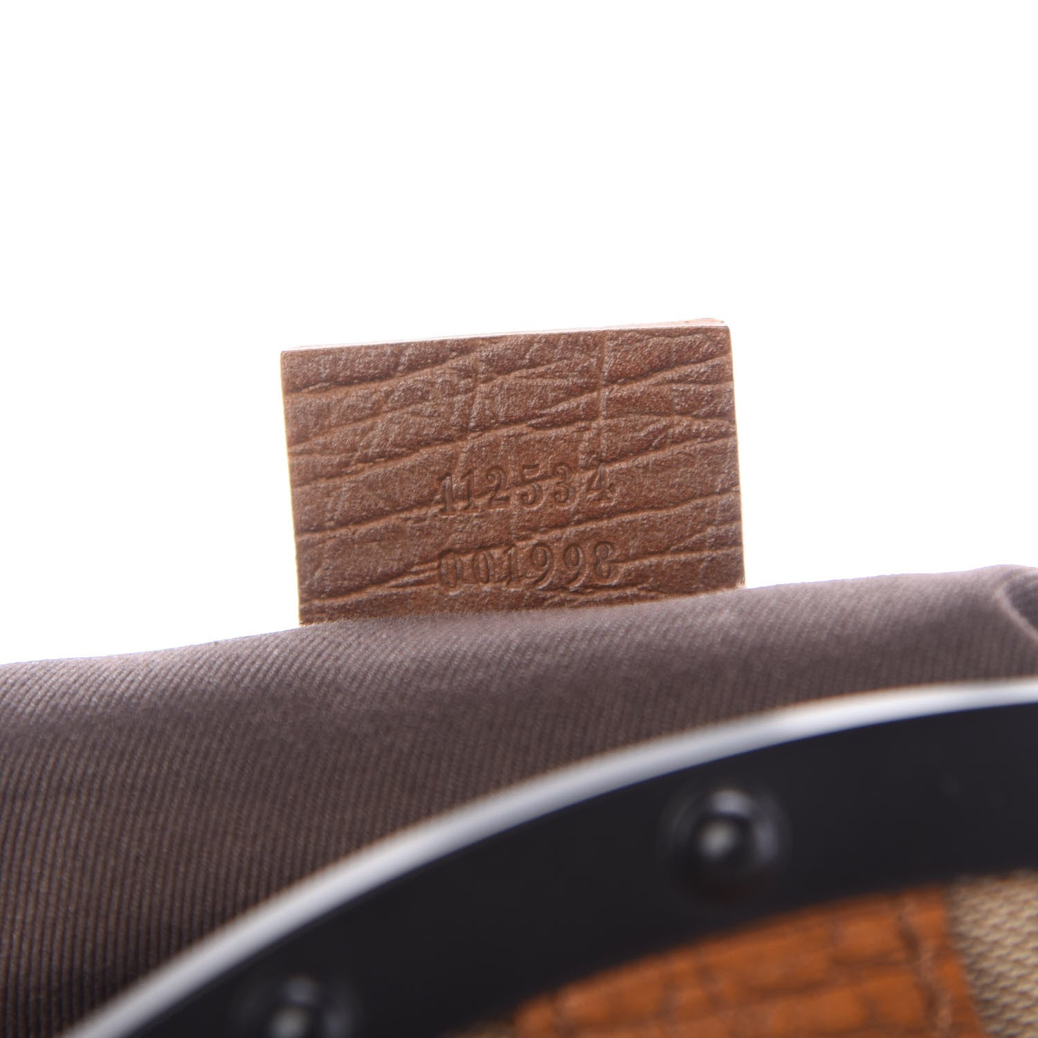 Gucci Monogram Bamboo Top Handle Bag Brown 7 of 10