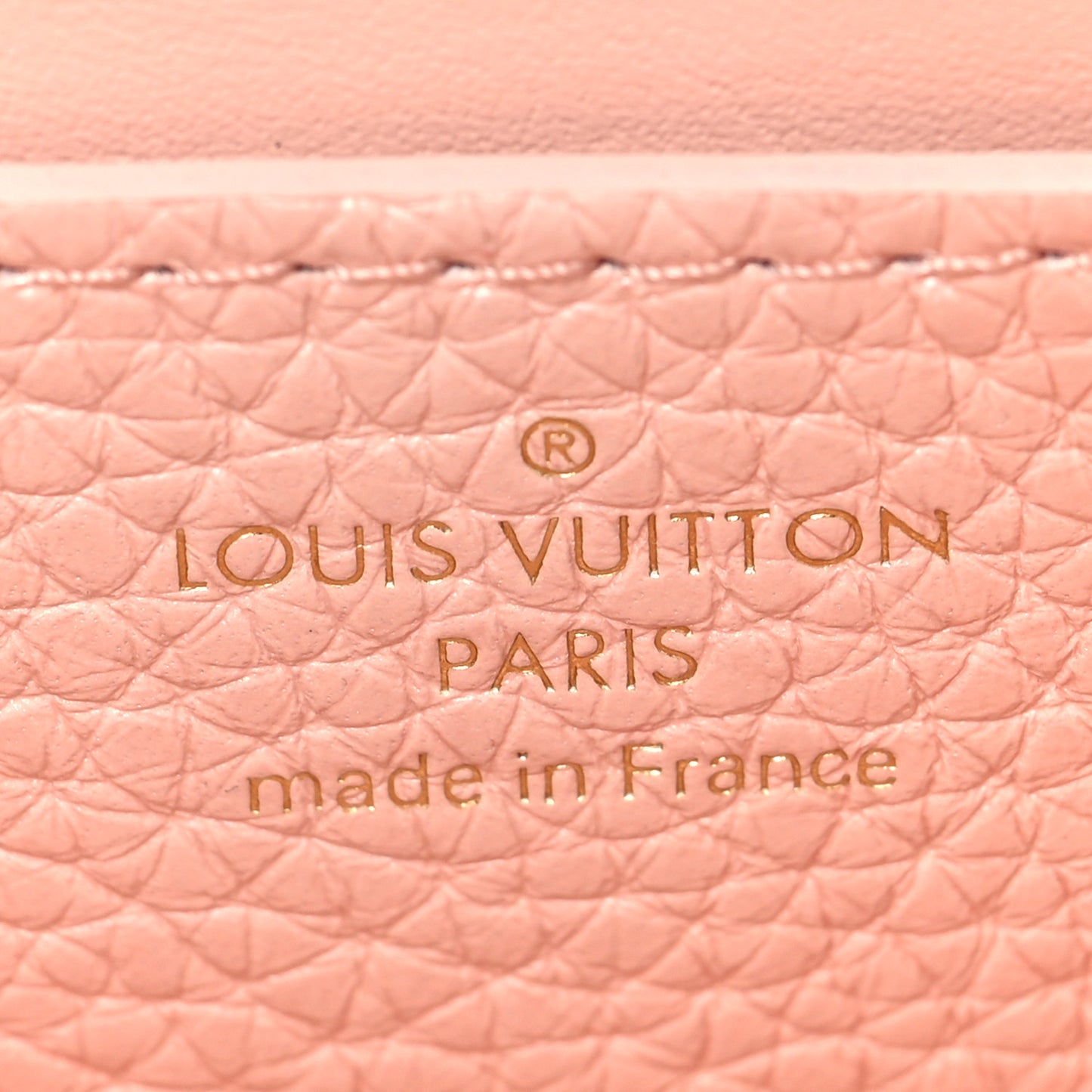 Iridescent Grained Calfskin Summer Splash Twist PM Pink