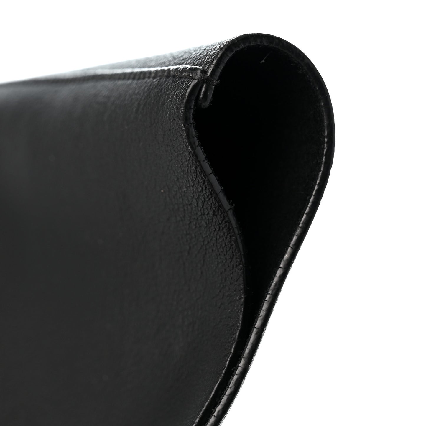 Calfskin North-South Shopping Tote Black