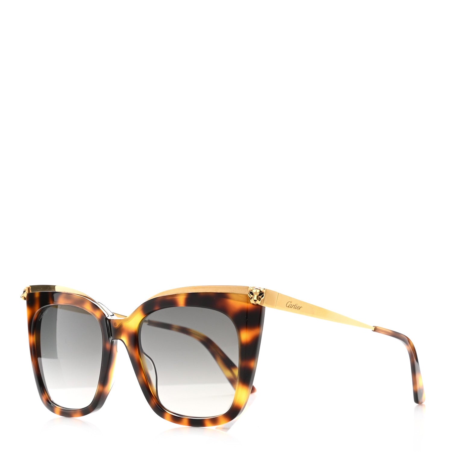 Cartier Panthere Cartier Sunglasses Tortoise 1 of 9