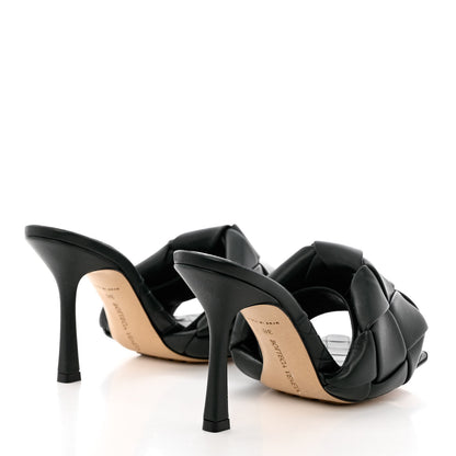 Bottega Veneta Nappa Maxi Intrecciato Lido Mule Sandals 36 Inkwell 4 of 8