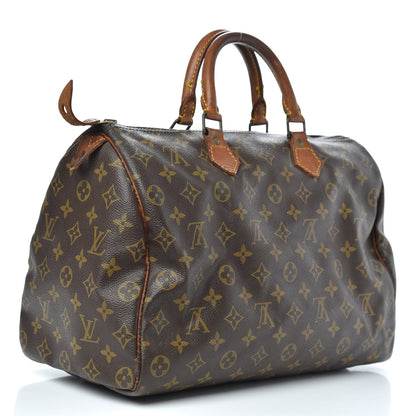 Louis Vuitton Monogram Speedy 35 3 of 19