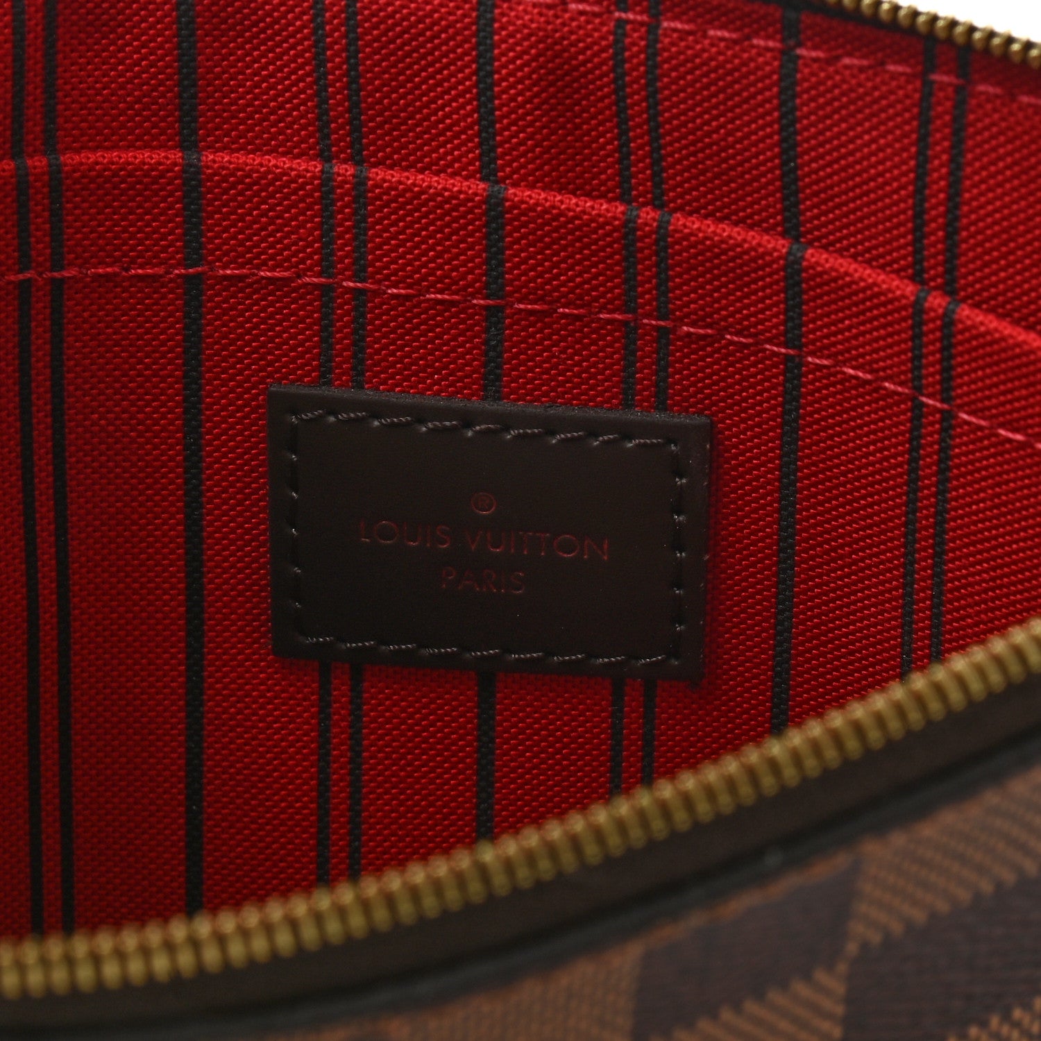 Louis Vuitton Damier Ebene Neverfull MM GM Pochette 6 of 7