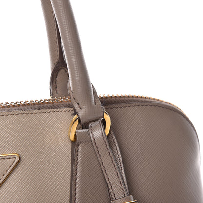 Prada Saffiano Lux Bi-Color Promenade Tote Argilla Pomice 12 of 19