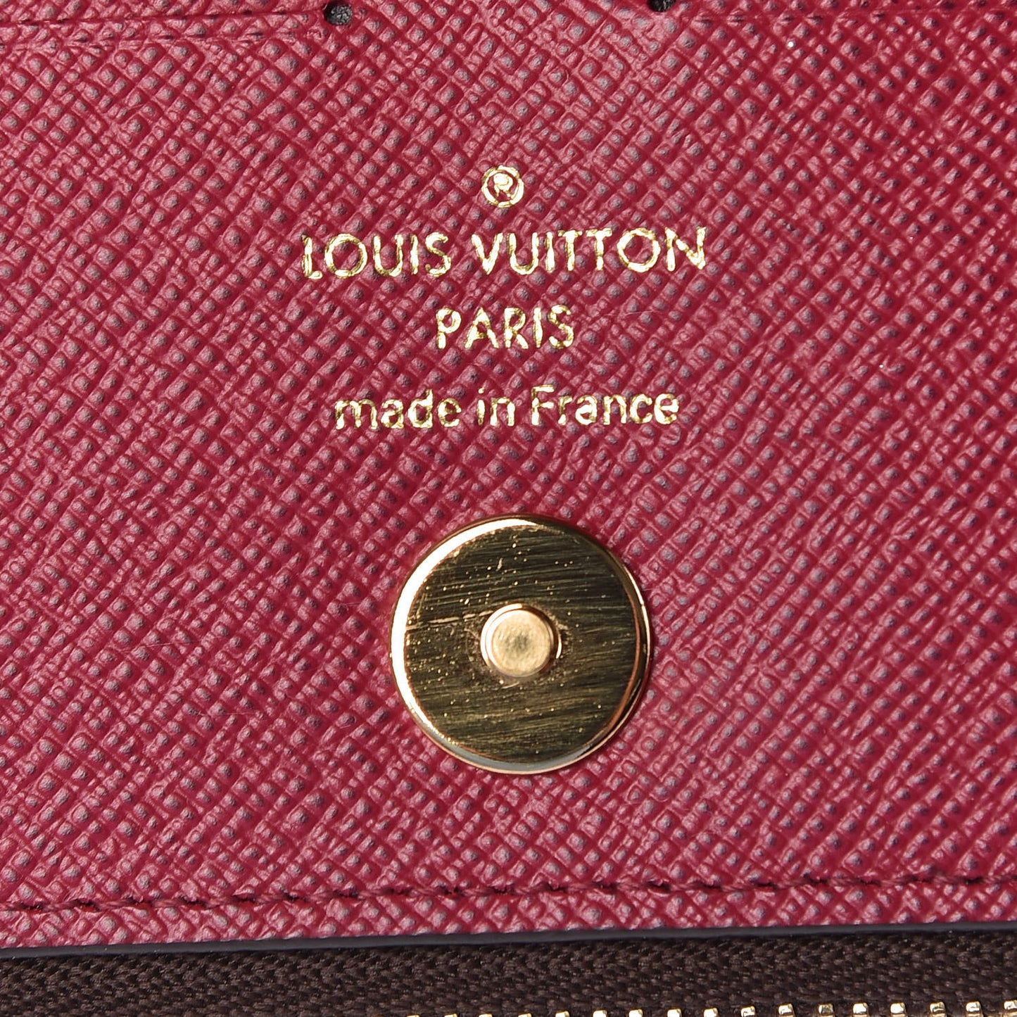 Monogram Adele Wallet Fuchsia