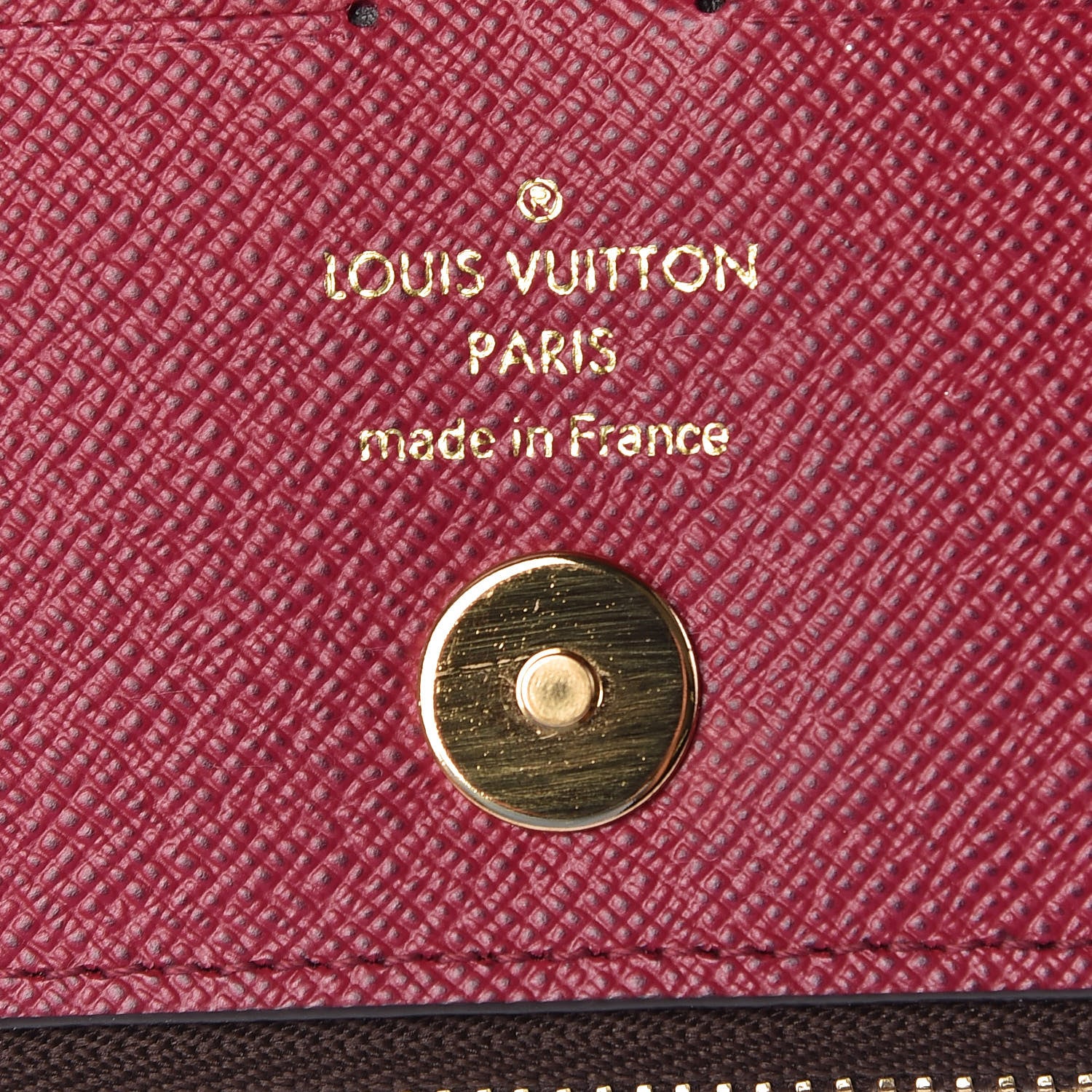 Louis Vuitton Monogram Adele Wallet Fuchsia 6 of 7