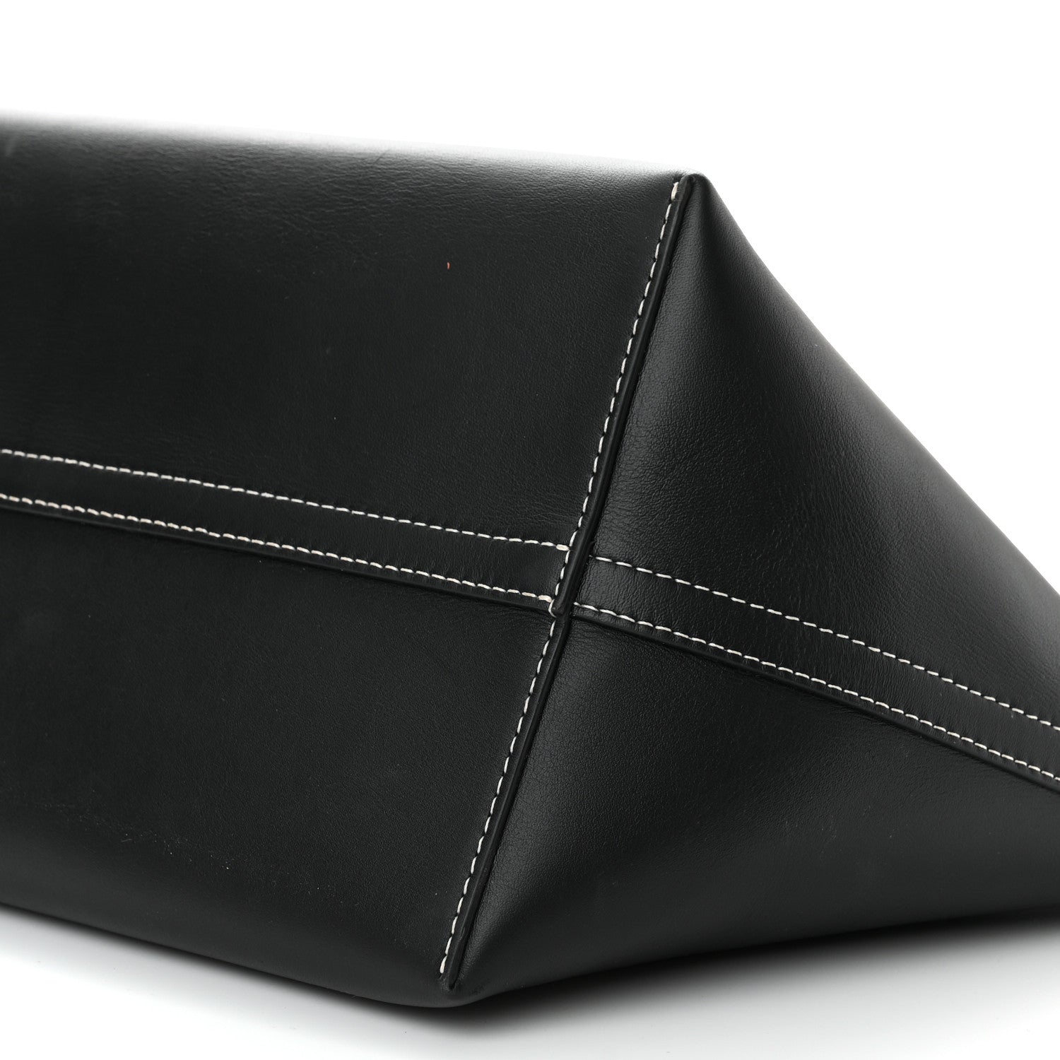 Burberry Soft Calfskin Small Pocket Tote Bag Black 10 of 10