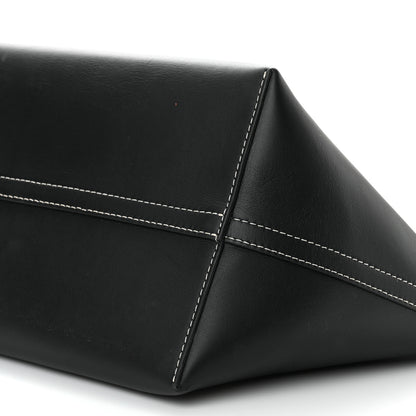 Burberry Soft Calfskin Small Pocket Tote Bag Black 10 of 10