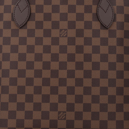 Louis Vuitton Damier Ebene Neo Neverfull MM Rose Ballerine 7 of 9