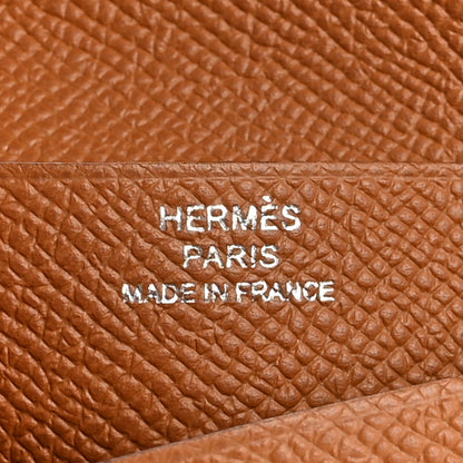 Hermes Epsom Bearn Compact Wallet Gold 6 of 11