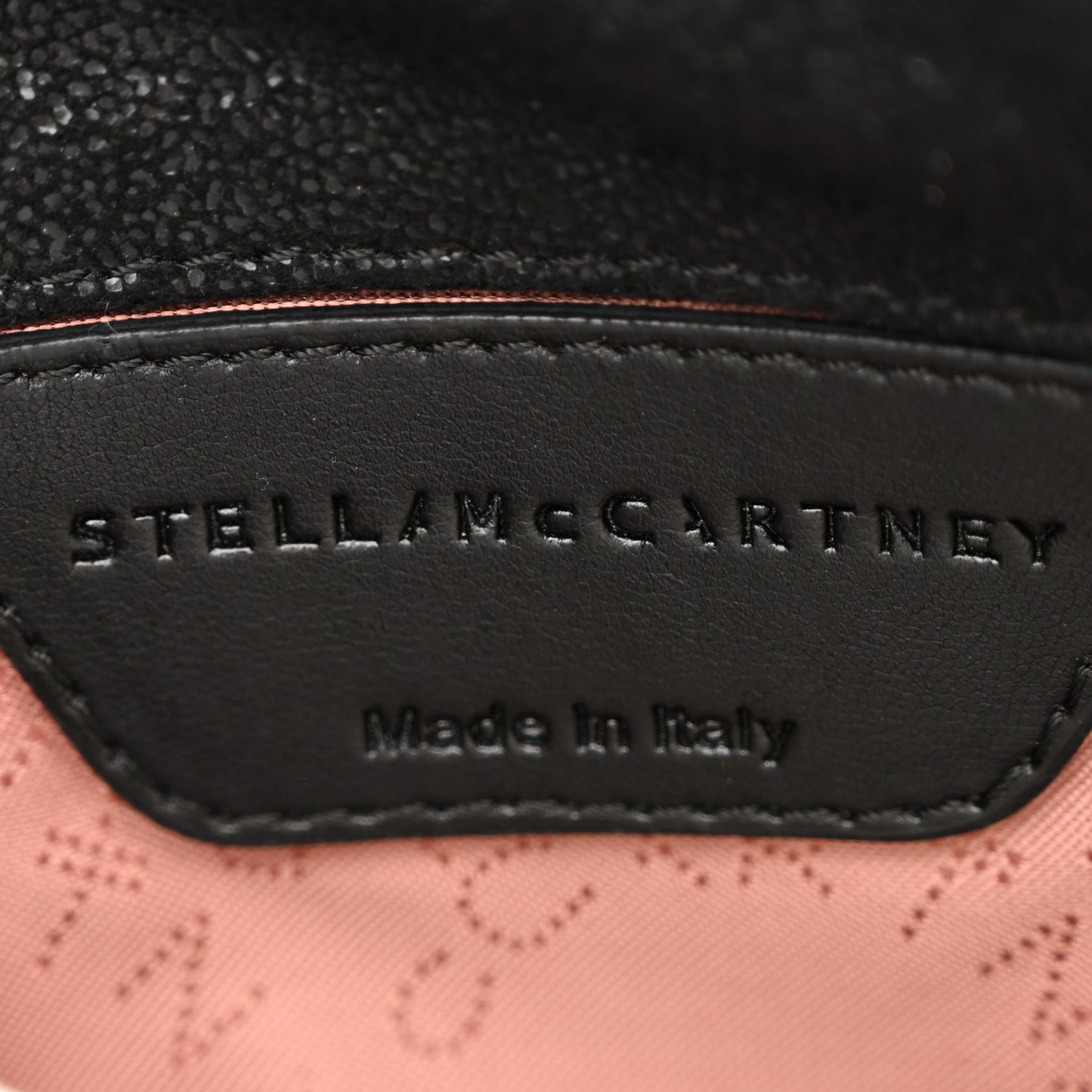 Shaggy Deer Mini Falabella Shoulder Bag Black