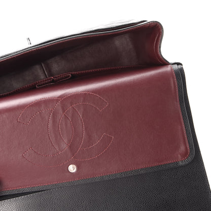 Chanel Caviar Quilted Maxi Double Flap Black 5 of 9