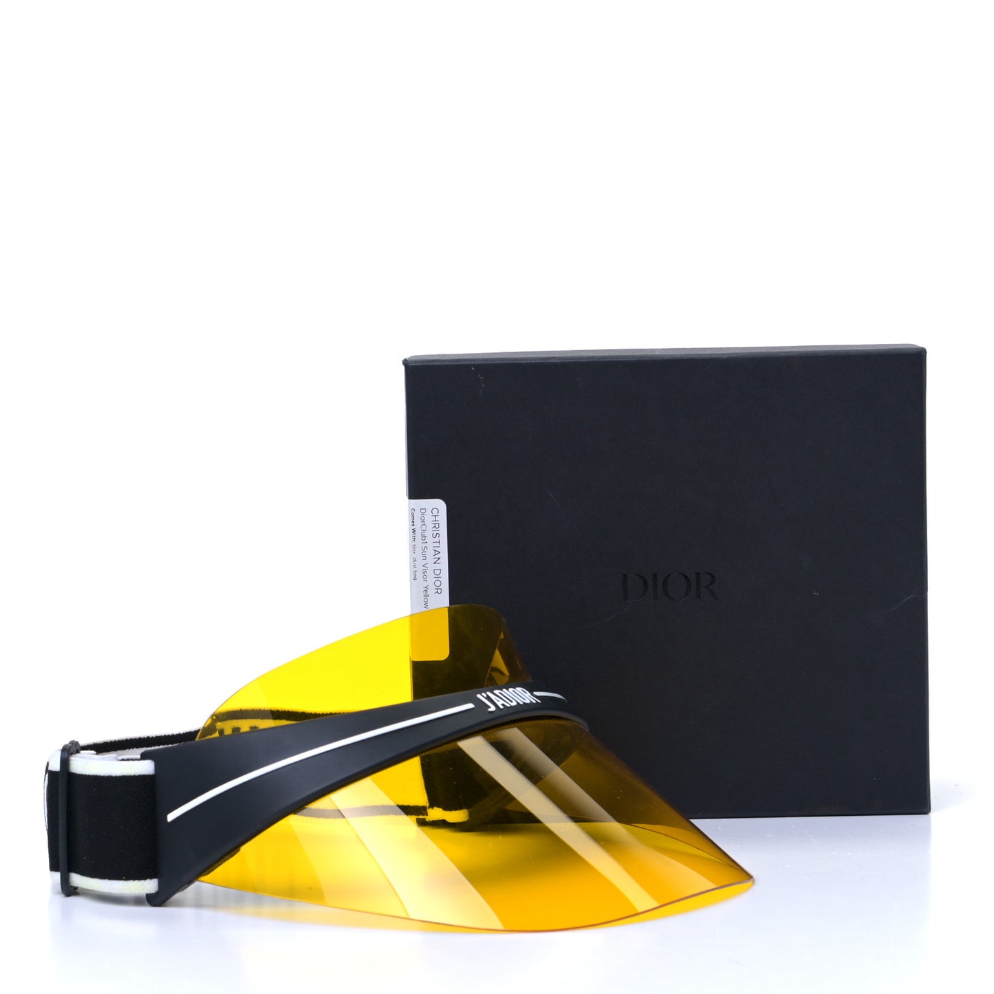 DiorClub1 Sun Visor Yellow