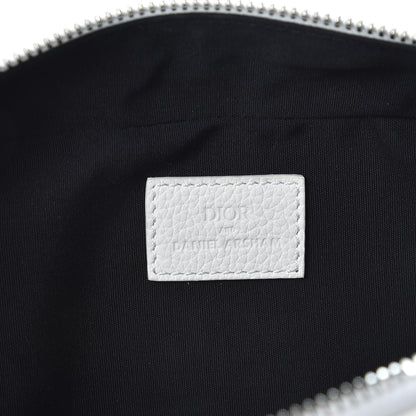Christian Dior X DANIEL ARSHAM Grained Calfskin Safari Messenger Bag White 7 of 10