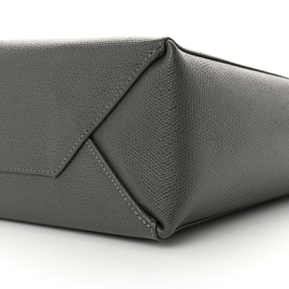 Celine Grained Calfskin Small Vertical Cabas Grey 10 of 11