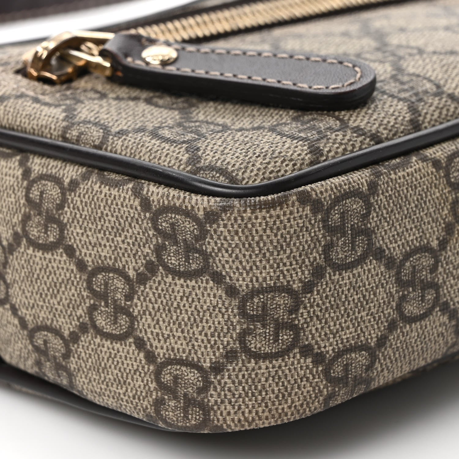 Gucci GG Plus Monogram Small Shoulder Bag Dark Brown 8 of 9
