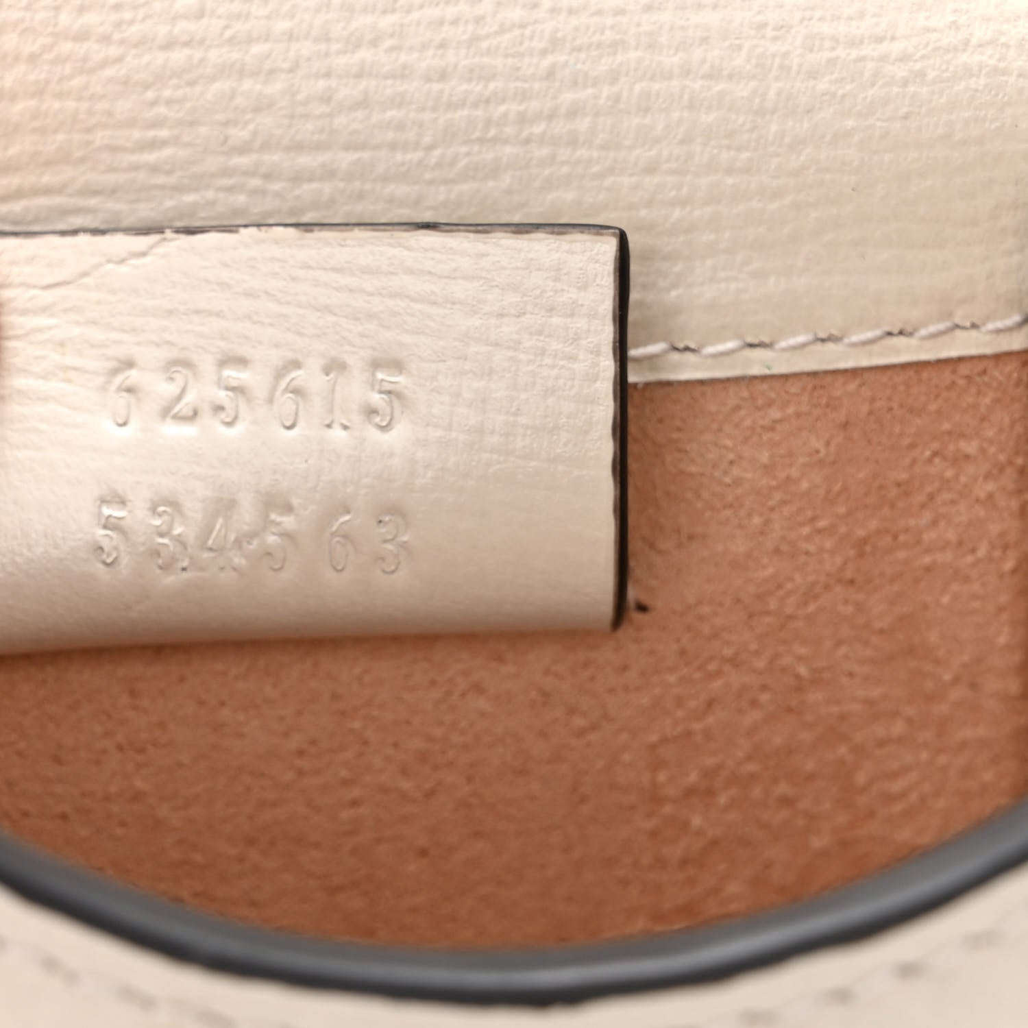 Gucci GG Supreme Monogram Azalea Calfskin Mini Horsebit 1955 Crossbody Bag Beige Ebony Mystic White 7 of 11