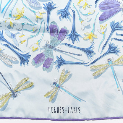 Hermes Silk Dragonflies Scarf 70 3 of 6