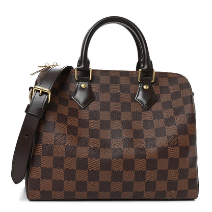 Louis Vuitton Damier Ebene Speedy Bandouliere 25 1 of 10