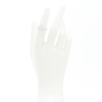 Hermes 18K White Gold Diamond Finesse Ring 49 5 2 of 7