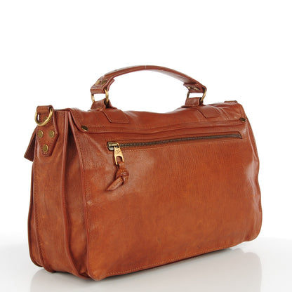 Proenza Schouler Lambskin Medium PS1 Satchel Saddle 3 of 8