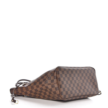 Louis Vuitton Damier Ebene Neo Neverfull MM Rose Ballerine 5 of 10
