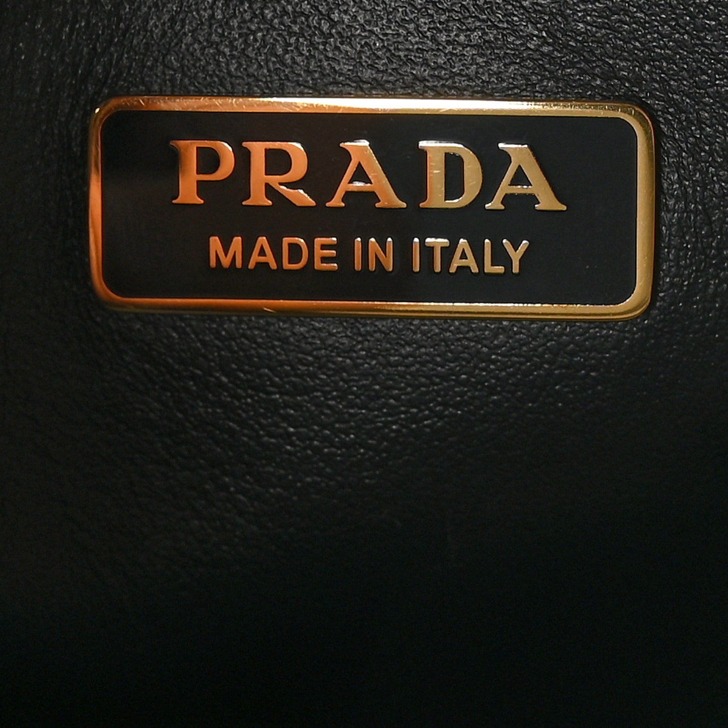 Jacquard Saffiano Triangolo Symbole Embroidered Micro Tote Black Corda