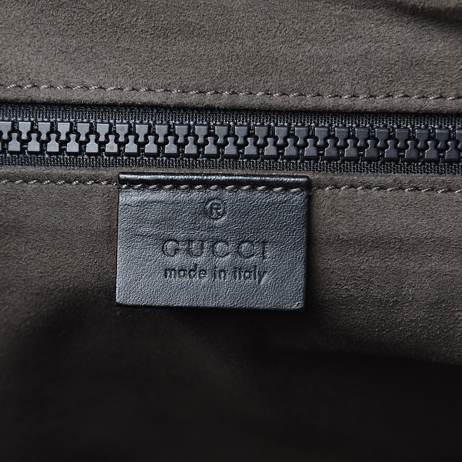 Gucci GG Supreme Monogram Single Buckle Flap Messenger Bag Beige Black 6 of 16