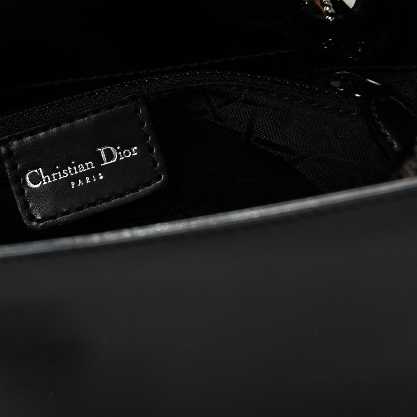 Calfskin Pearl Beaded Mini Maris Top Handle Bag Black
