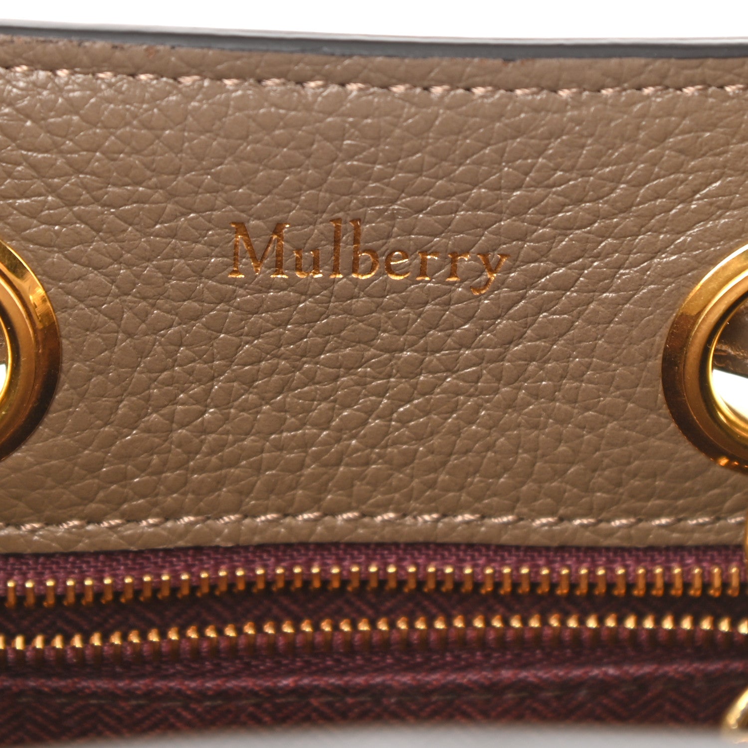 Mulberry Small Classic Grain Small Hampstead Clay 6 of 9