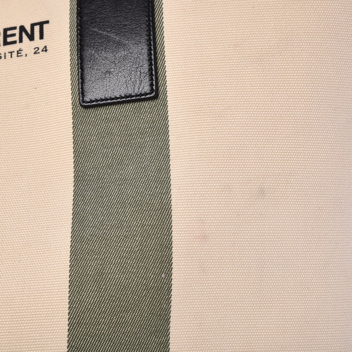 Canvas Beach Shopping East West Tote Ecru