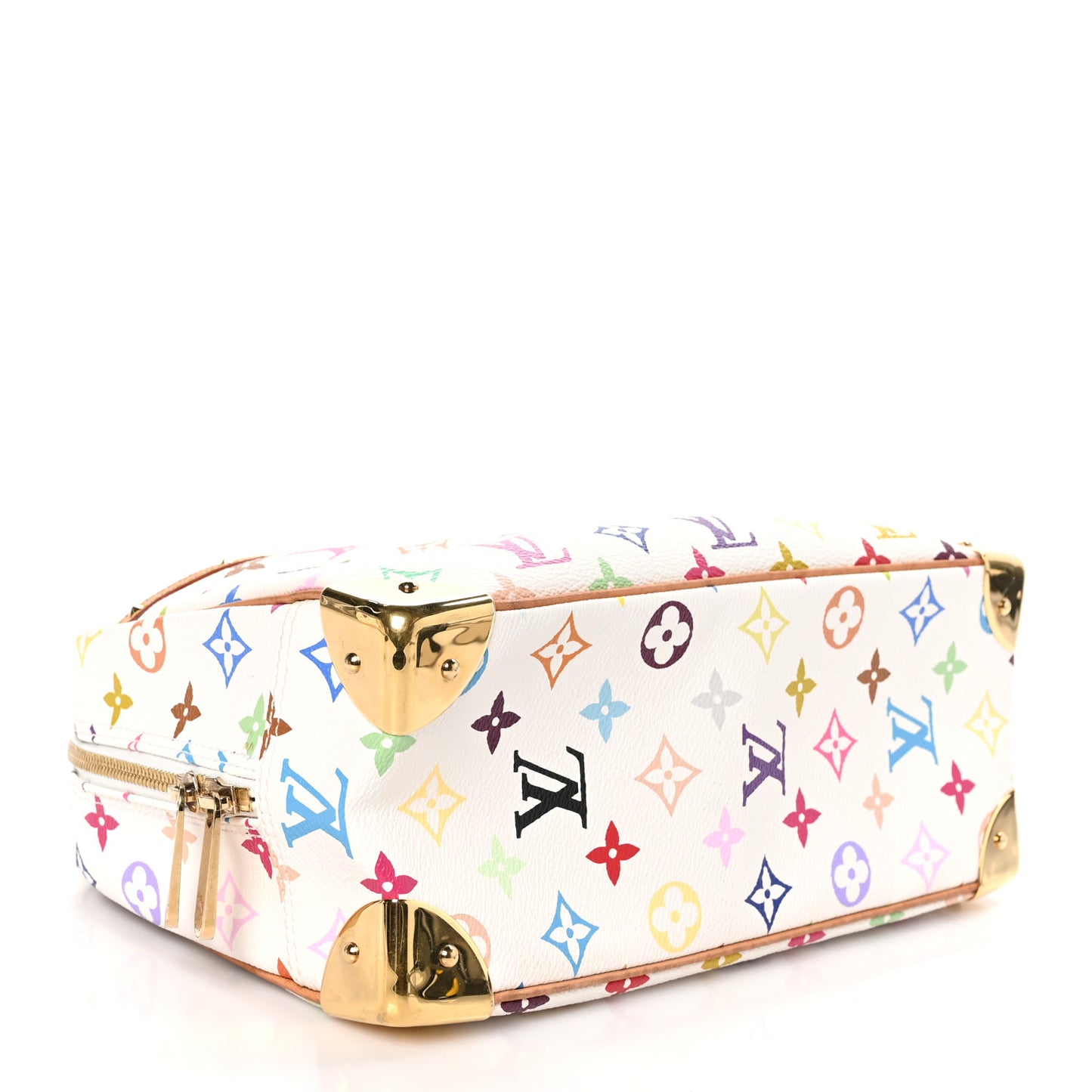 Monogram Multicolor Trouville White