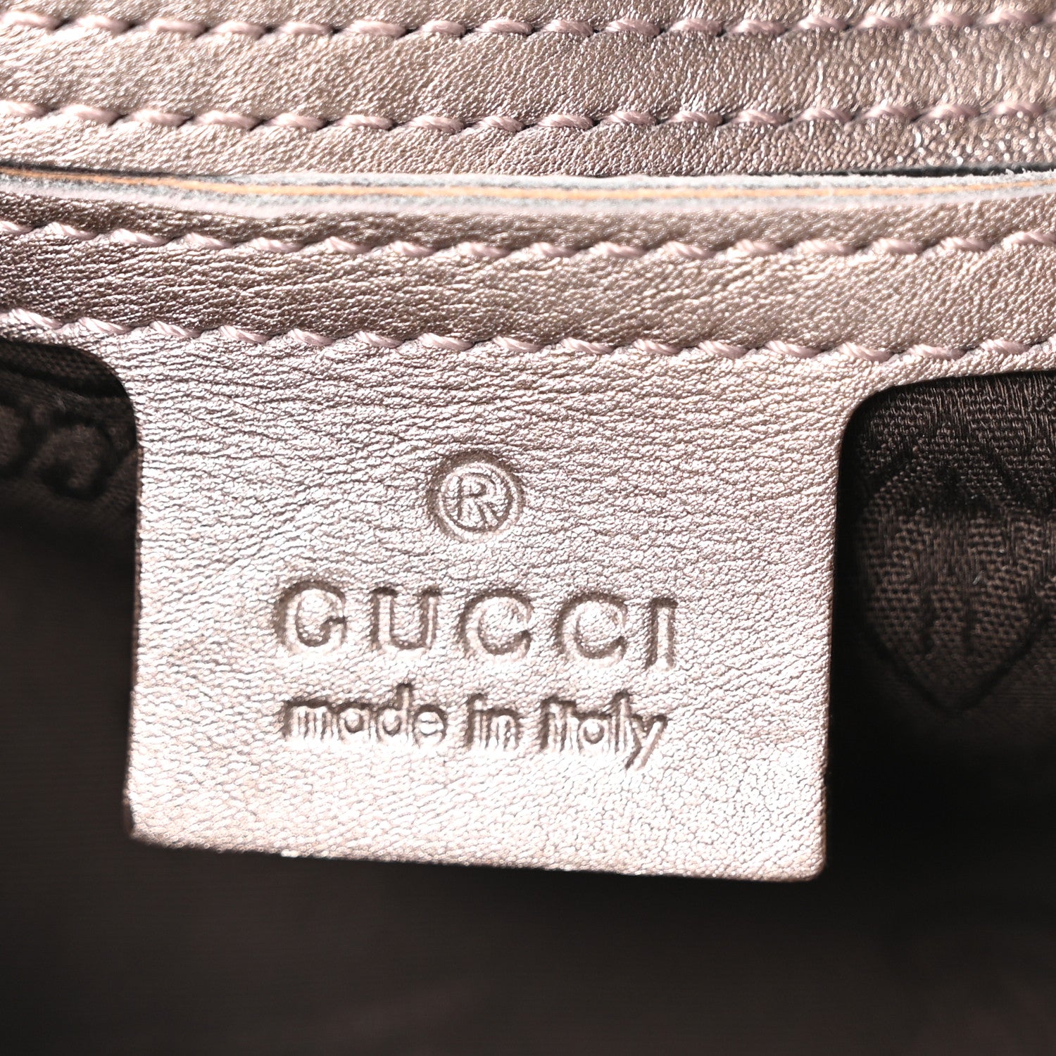 Gucci Imprime Monogram Belt Bag Mauve 6 of 10
