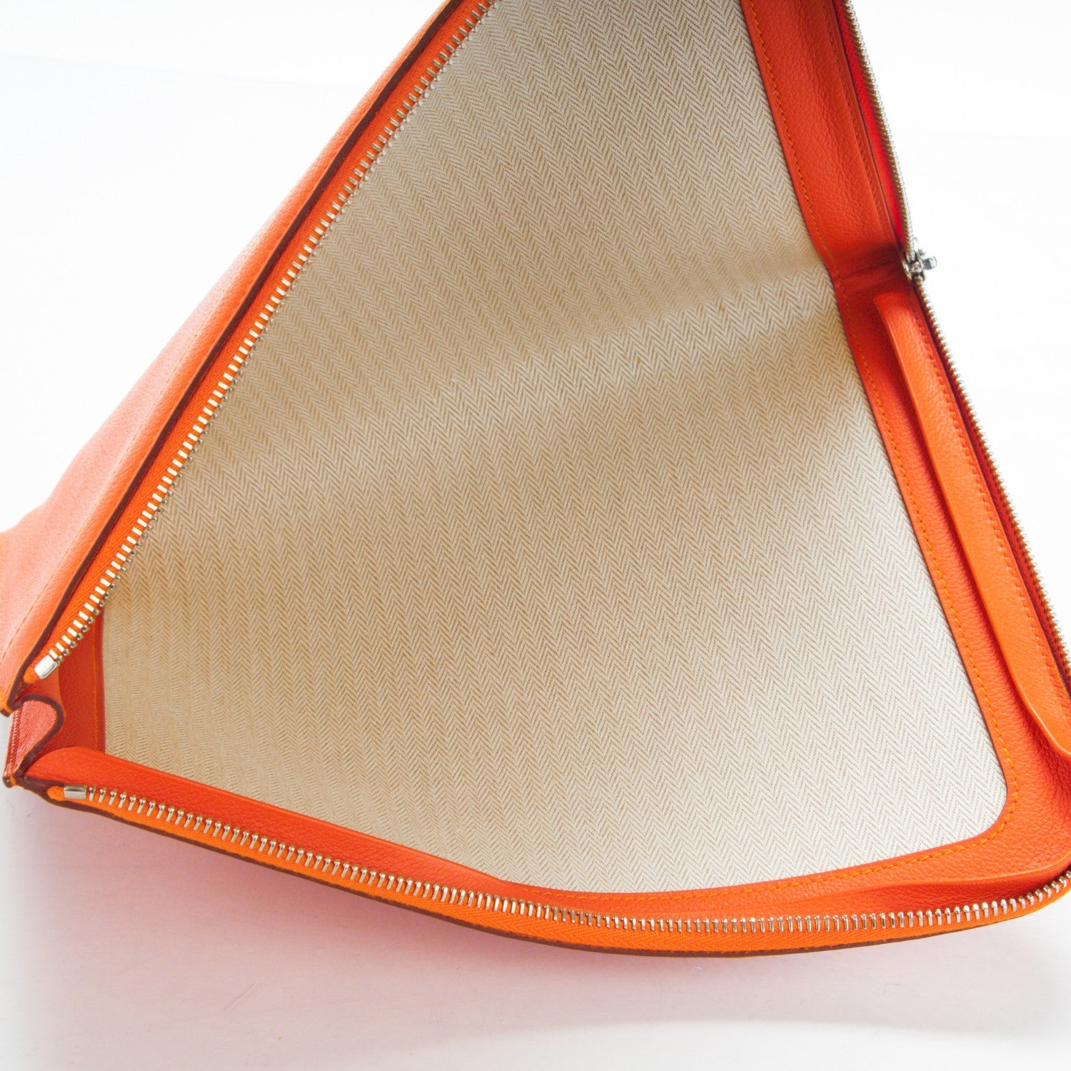 Hermes Evercolor Zip Tablet Portfolio Feu 226459 – FASHIONPHILE