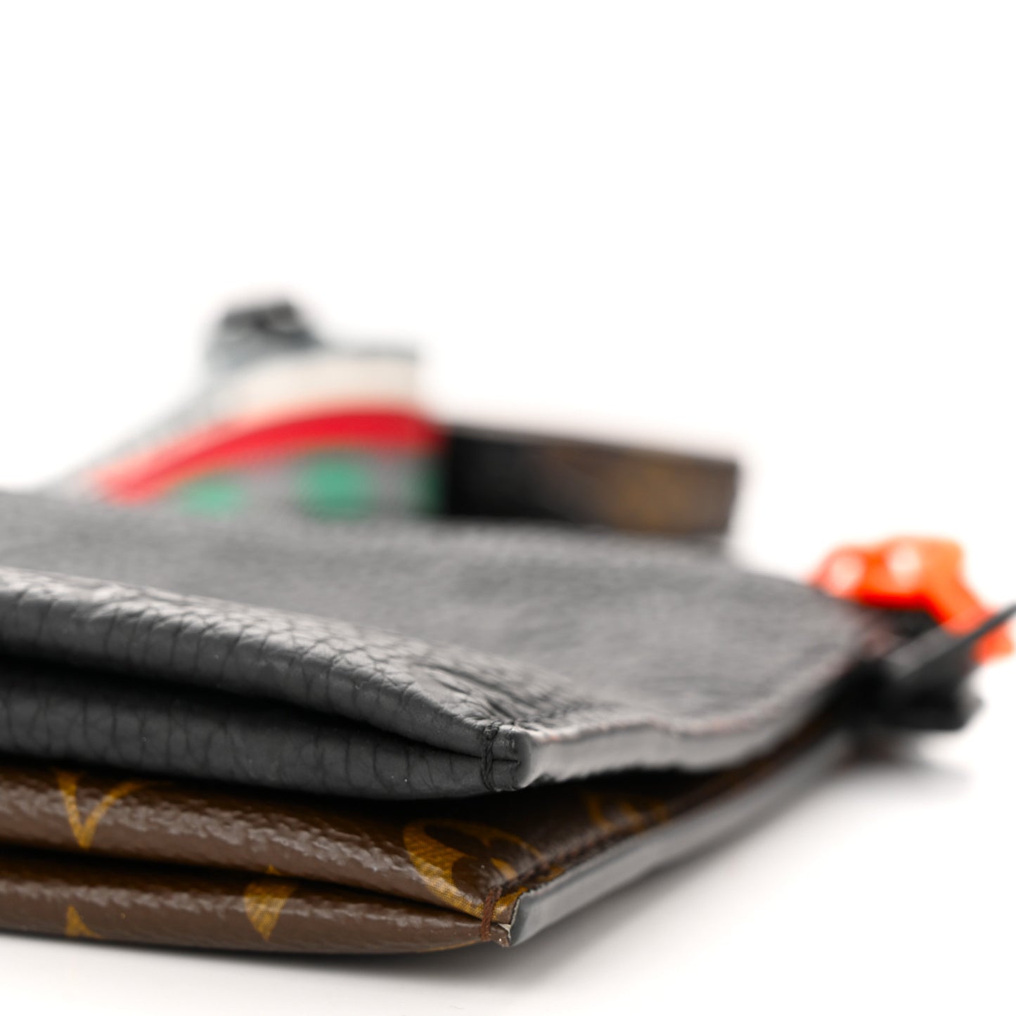 Taurillon Monogram Trio Messenger Black Multicolor