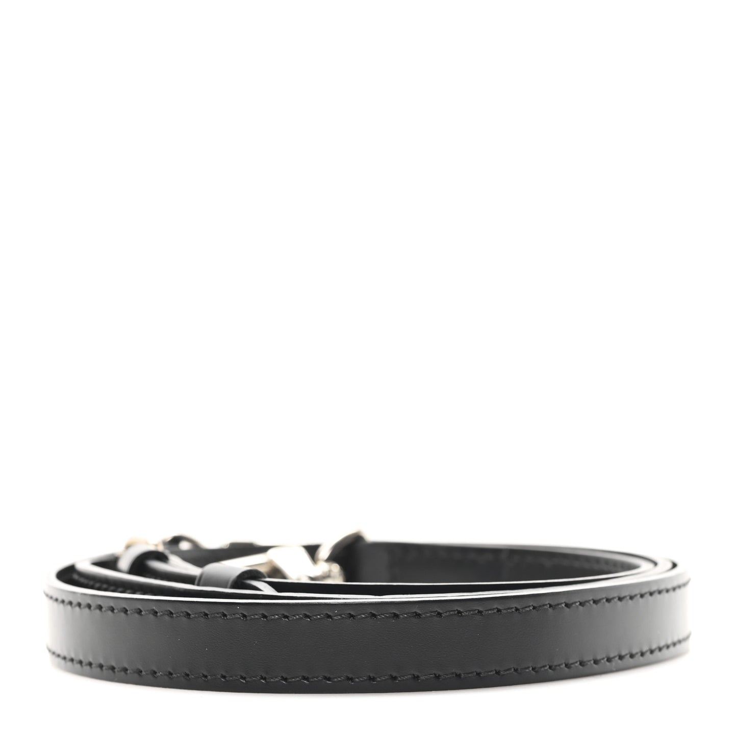 Calfskin 16mm Adjustable Shoulder Strap Black