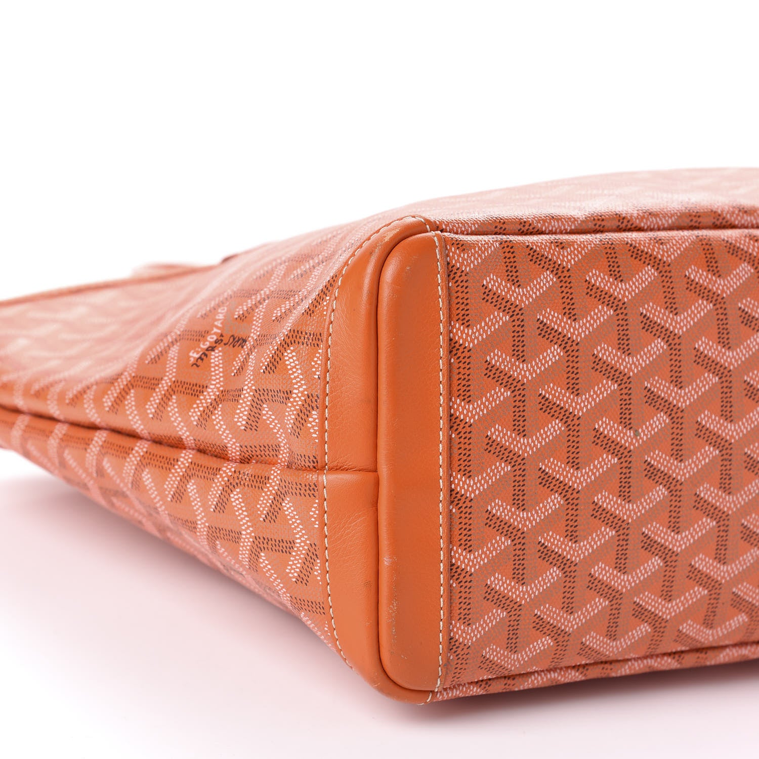 Goyard Goyardine Artois PM Orange 6 of 11