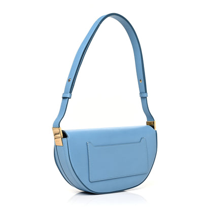 Burberry Calfskin Small Olympia Shoulder Bag Blue 2 of 8