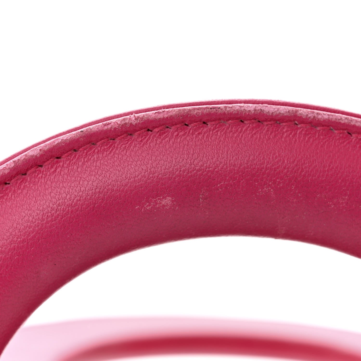 Christian Dior Lambskin Cannage Mini Lady Dior Fuchsia 15 of 15