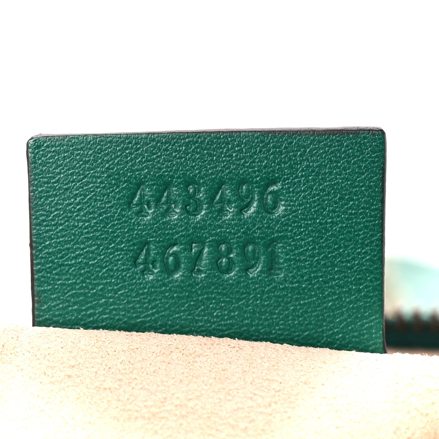 Gucci Calfskin Matelasse Medium GG Marmont Shoulder Bag Emerald Green 7 of 12