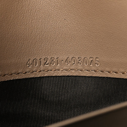 Gucci GG Supreme Monogram Mini Dionysus Chain Wallet Beige Taupe 9 of 13