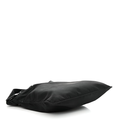 Prada Nylon Vela Flat Messenger Bag Black 4 of 10