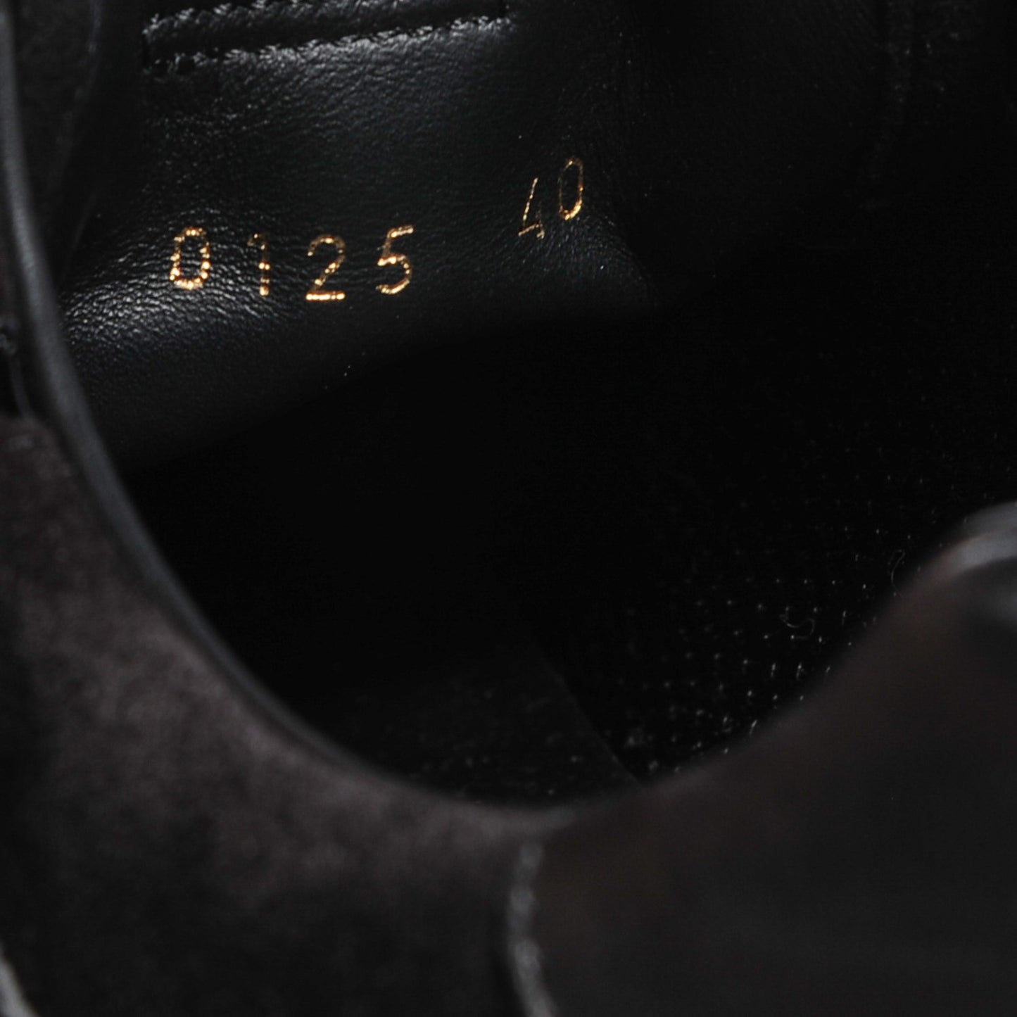 Epi Suede Run Away Sneakers 40 Black