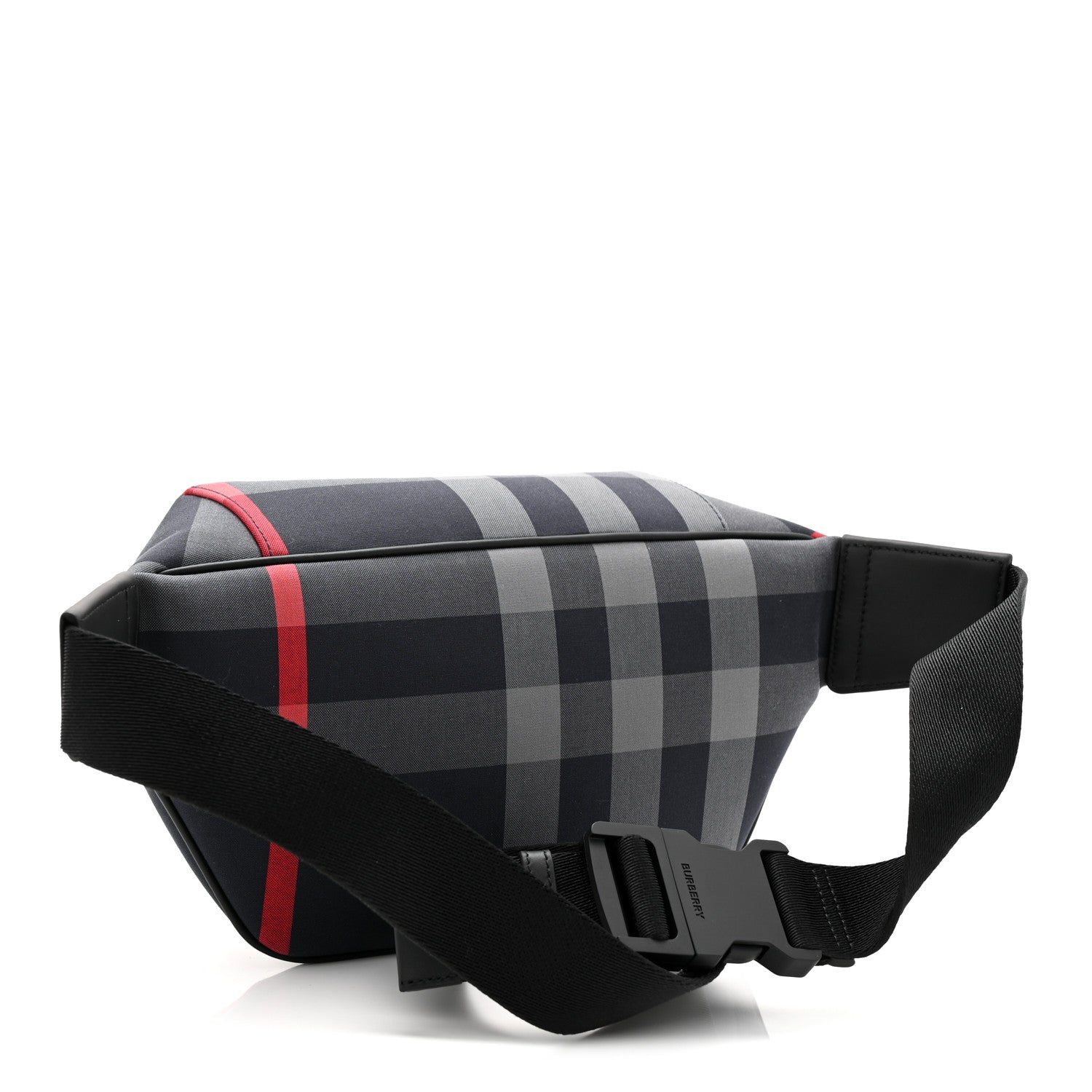 Burberry IP Check Sonny Bum Bag Navy Grey 3 of 10